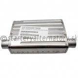 Tlmič výfuku 24mm 184x140x42mm Hydronic II 221000401900 / 221000401901
